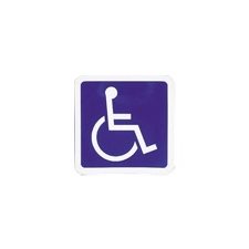 Enseigne symbole fauteuil roulant