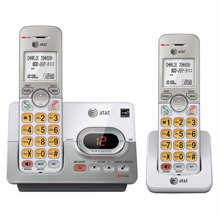 Téléphone sans fil à 2 combinés EL52203