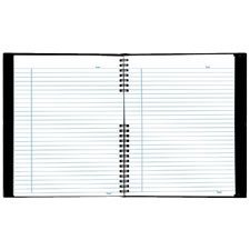 NotePro Notebook 150 pages (75 sheets) black