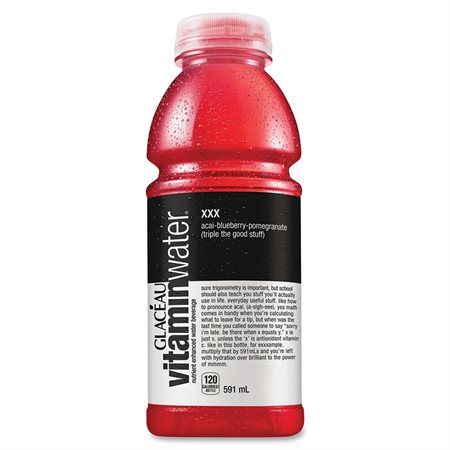 Glaceau VitaminWater Drinks Acai blueberry pomegranate