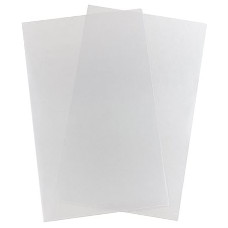 Protective File Pockets 11 x 17 in clear