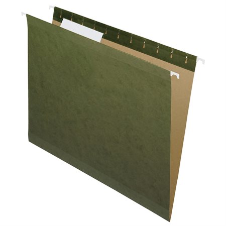 Reinforced Recycled Hanging File Folders Letter size, 1 / 3-cut