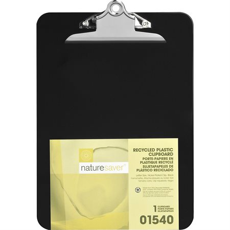 Recycled Plastic Clipboard Black
