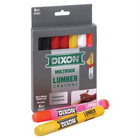 Lumber Crayon 6 colour set