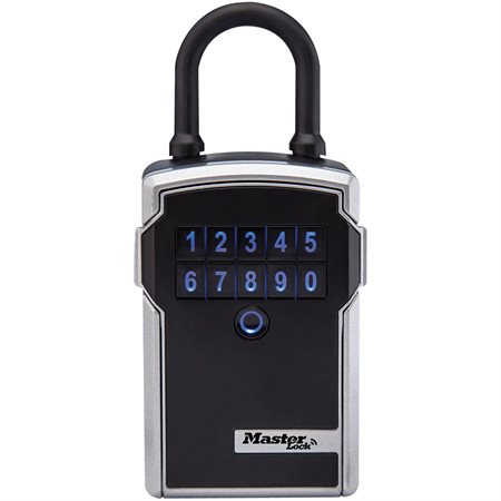 Bluetooth Compatible Lock Box Portable with Shackle