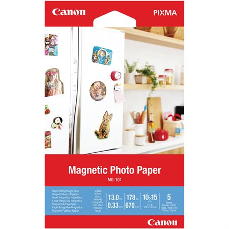 Papier photo magnétique