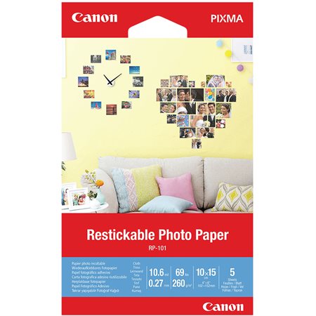 Restickable Photo Paper
