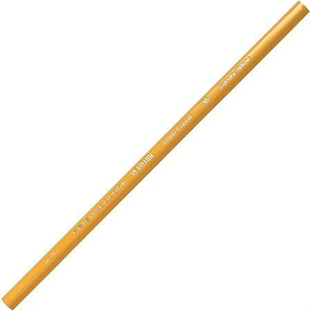 Crayon de couleur de marquage en bois Verithin Boîte de 12 jaune canari