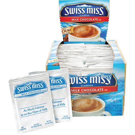 Swiss Miss Hot Chocolate Milk Chocolate (box 50)