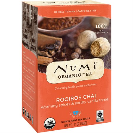 Numi Organic Tea Herbal Tea Rooibos Chai