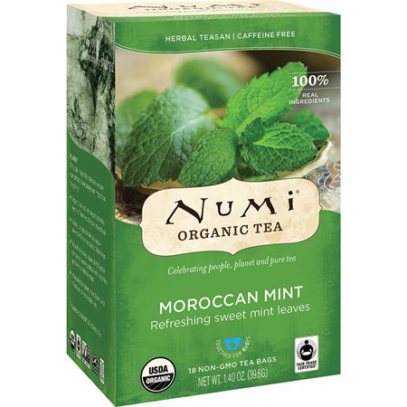 Numi Organic Tea Herbal Tea Moroccan Mint