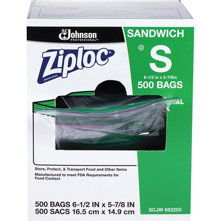 Reclosable Storage Bags sandwich (box 500)