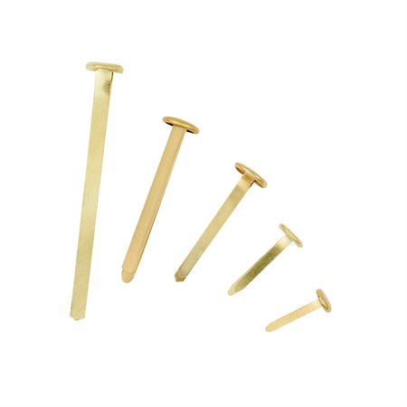 Fasteners Brass-plated white metal 3 / 4”