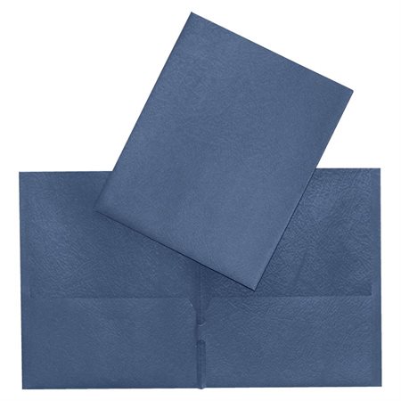 Twin-Pocket Presentation Folder dark blue