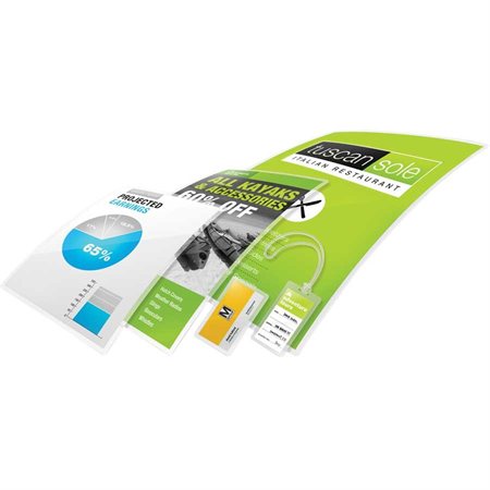 HeatSeal® UltraClear™ Laminating Pouch 5 mil. Box of 100. 9 x 11-1 / 2"