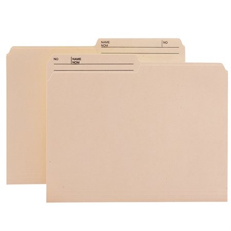 Recycled Reversible File Folders legal size