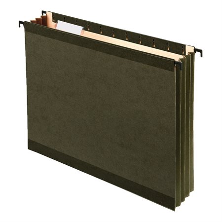 SureHook® Reinforced Extra Capacity Hanging Pockets Standard green letter size