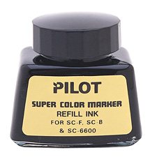 Ink Bottle for Super Color Marker black