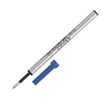 Recharge pour stylo à bille roulante Paquet de 1 bleu