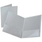 Showfolio™ Twin Pocket Portfolio Package of 10 grey