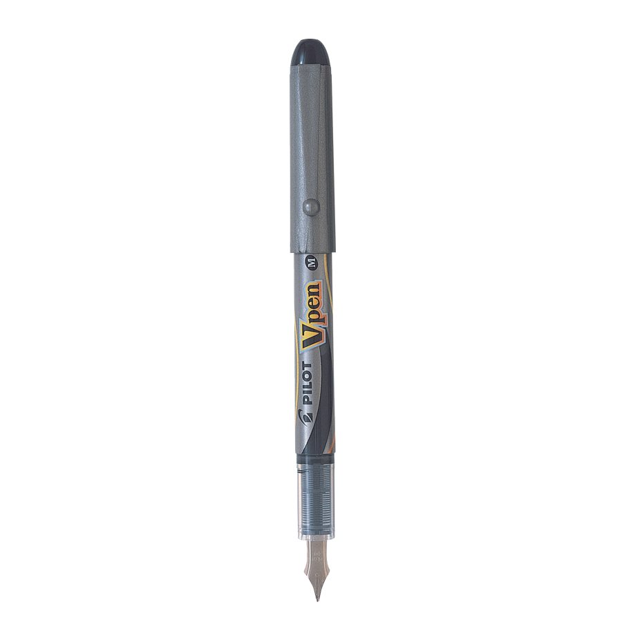 Stylo-plume Jetable Zebra Fuente - Pointe 0.6mm - Encre Noire, Bleue, Rouge - Pack 3