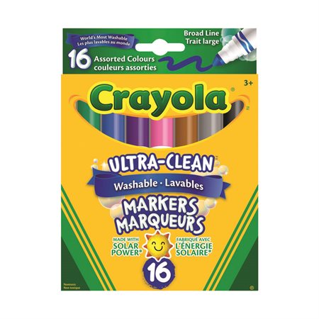 Crayola® super tips marqueurs lavables - 50/paquet 744615