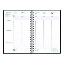 5-day Timanager® Weekly Diary (2025) French