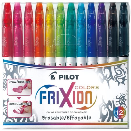 FriXion® Erasable Colouring Markers pkg 12