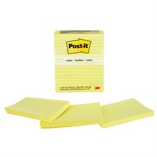 Post-it® Self-Adhesive Notes Ruled 3 x 5 in. (12)