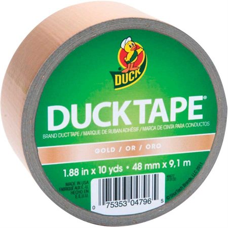 Ruban de couleur Duck Tape 48 mm x 9,1 m doré