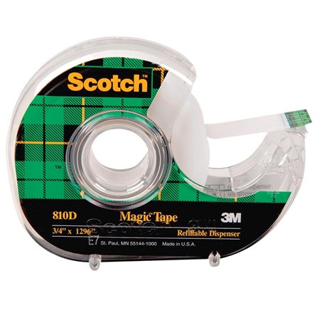 Scotch dérouleur de ruban adhésif, +1 rouleaux Scotch Magic tape, violet  lavande