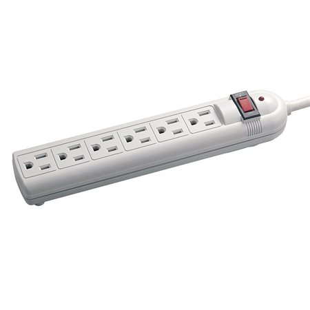 6-Outlet Surge Protector 6'