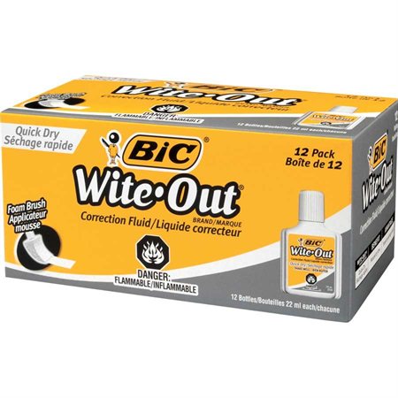 Wite-Out® Quick Dry Correction Fluid Box of 12