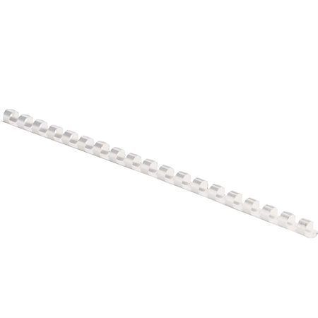 Binding Comb 1 / 4 in. Capacity of 2-20 sheets. white
