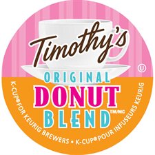 Timothy's™ Coffee Original Donut, mild