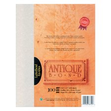 Antique Bond Paper Package of 100 grey