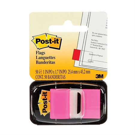 Post-it® Flags fluo pink