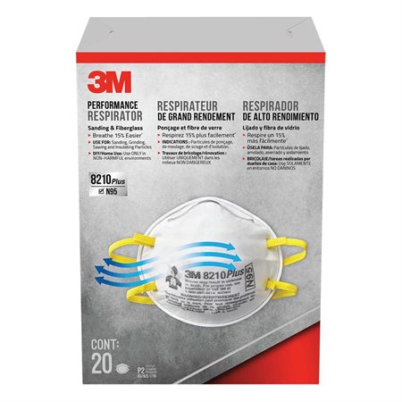 8210 Particulate Respirator Package of 20