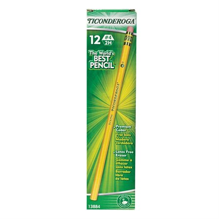 Crayons à mine Ticonderoga® Premium Boîte de 12 2H