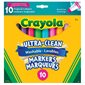 Ultra-Clean Washable Markers Broad line tropical colours - box of 10