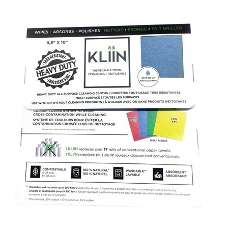 Kliin All-Purpose Cleaning Cloth blue