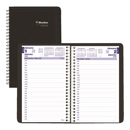 Agenda quotidien (2024) bilingue