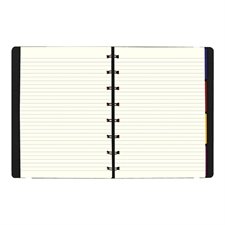 Filofax® Refillable Notebook A5, 8-1/4 x 5-3/4" black