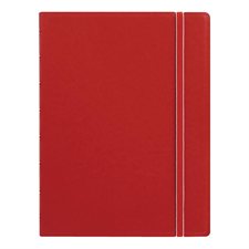 Cahier de notes rechargeable Filofax® A5, 8-1/4 x 5-3/4" rouge