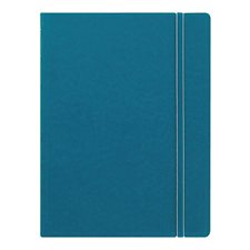 Filofax® Refillable Notebook Desk size, 9-1/4 x 7-1/4" aqua