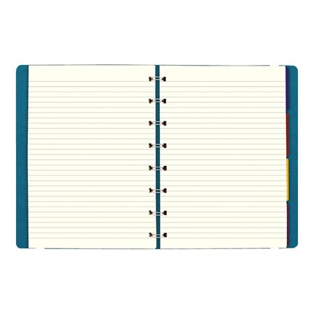 Cahier de notes rechargeable Filofax® A5, 8-1 / 4 x 5-3 / 4 aqua