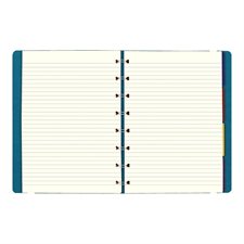 Filofax® Refillable Notebook A5, 8-1/4 x 5-3/4" aqua