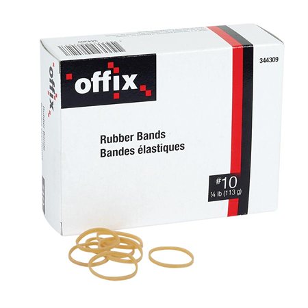 Offix® Elastic Rubber Bands 1 / 16" x 6" #6 Th