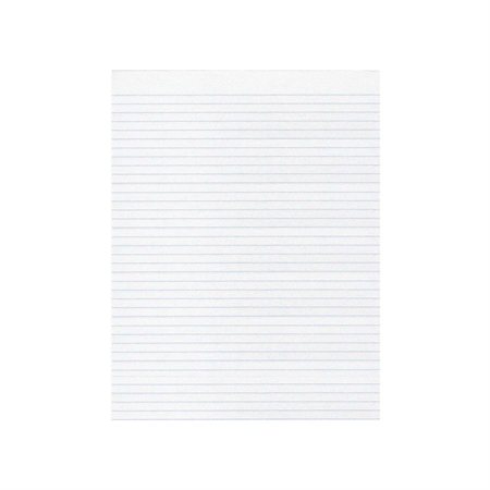 Bloc de papier blanc Offix® ligné, 5 / 16"