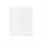 Offix® White Paper Pad ruled, 5 / 16"